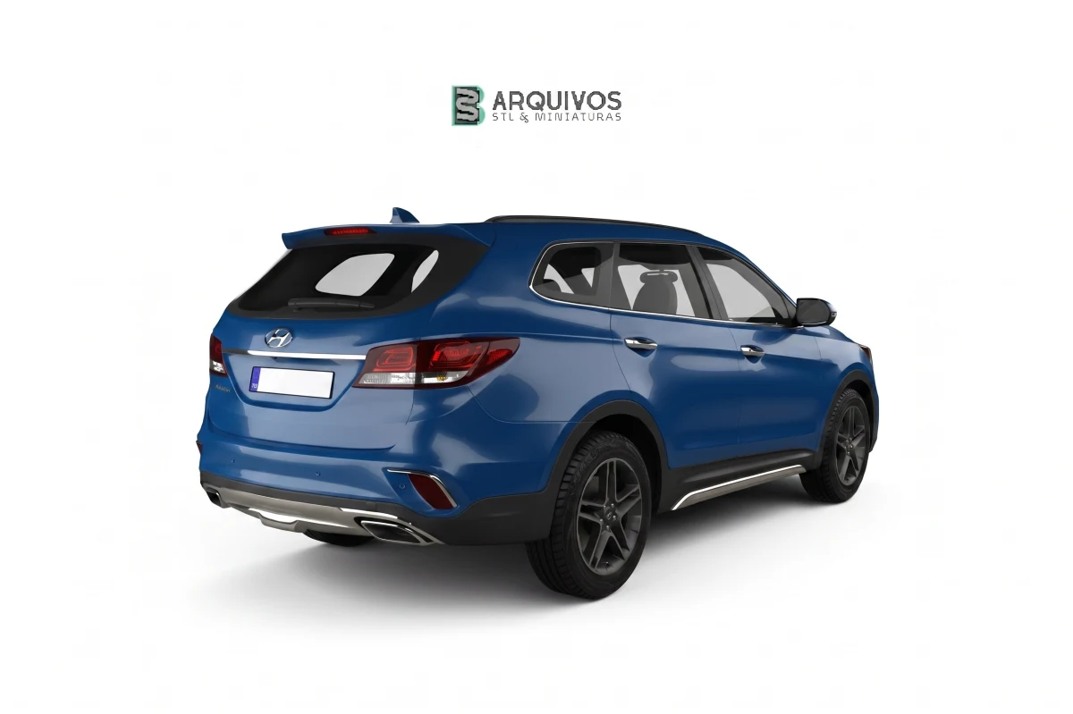 Modelo 3D STL - Hyundai Santa Fe (DM) 2020 — foto 5